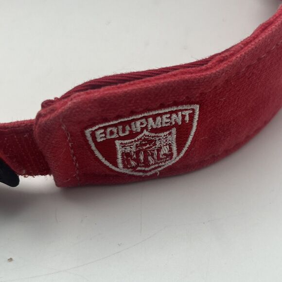 Tampa Bay Buccaneers Sun Visor Reebok NFL Red Adjustable Embroidered Logo OSFA - Picture 10 of 16